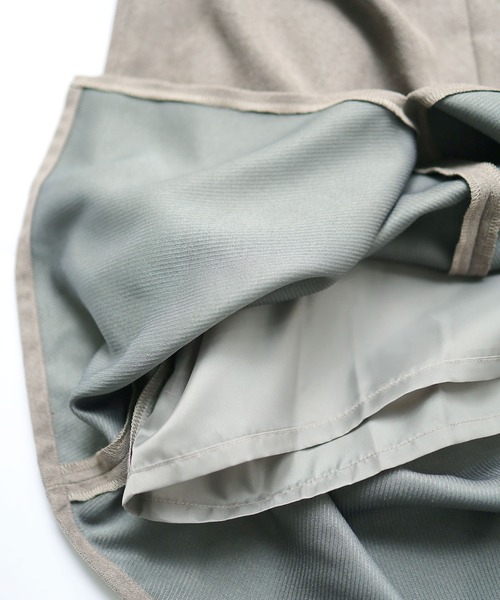 Crisp（クリスプ）の「サイドリボンストレートスカート（スカート・レディース・カーキ/グレー・FREE）」の19枚目の写真