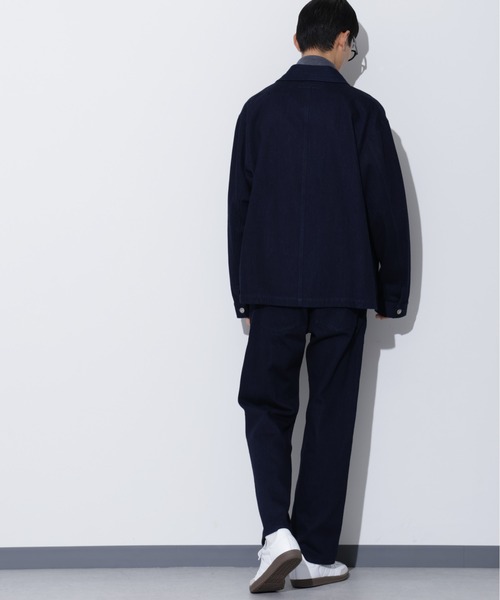 Apo(s)ture(アポスチャー)の「THOM-005//デニムボタンフライワークパンツ(デニムパンツ・メンズ・ネイビー/ブラック・M/L/XL/XS/S)」の15枚目の写真