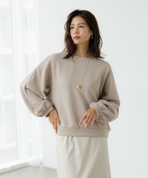 大人リュクスボートネックプルオーバー/133672