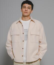 ソフトメルトンCPOシャツジャケット