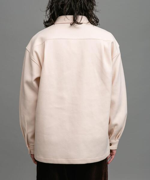 URBAN RESEARCH Sonny Label(アーバンリサーチサニーレーベル)の「ソフトメルトンCPOシャツジャケット(その他アウター・メンズ・チャコールグレー/ブラック/アイボリー・MEDIUM/LARGE)」の13枚目の写真