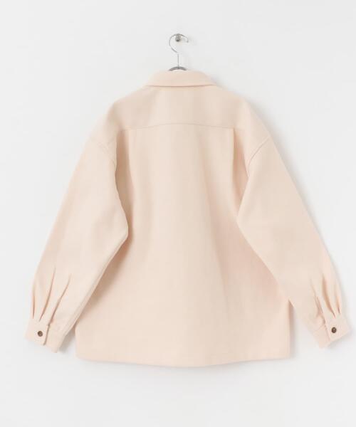 URBAN RESEARCH Sonny Label(アーバンリサーチサニーレーベル)の「ソフトメルトンCPOシャツジャケット(その他アウター・メンズ・チャコールグレー/ブラック/アイボリー・MEDIUM/LARGE)」の17枚目の写真