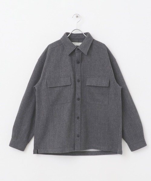 セール】ソフトメルトンCPOシャツジャケット（その他アウター