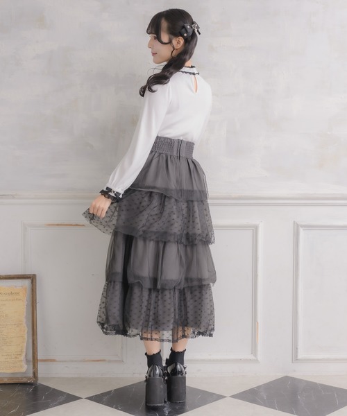 ROJITA（ロジータ）の「ハートバックルチョーカーテレコトップス（T