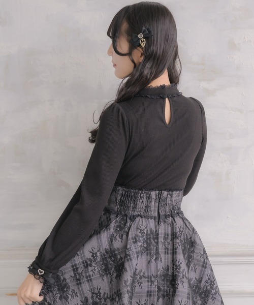 ROJITA（ロジータ）の「ハートバックルチョーカーテレコトップス（T