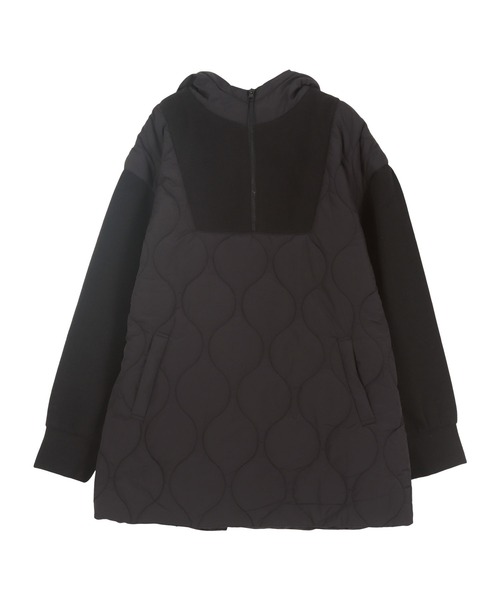 KOBE LETTUCE（コウベレタス）の「異素材切替中綿キルティングプルオーバー（その他トップス・レディース・キャメル/カーキ/ブラック・M）」の12枚目の写真