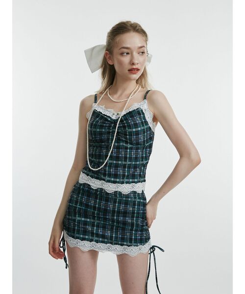 jouetie（ジュエティ）の「BIGリボンバレッタ（バレッタ/ヘアクリップ・レディース・ブラック/オフホワイト・FREE）」の4枚目の写真