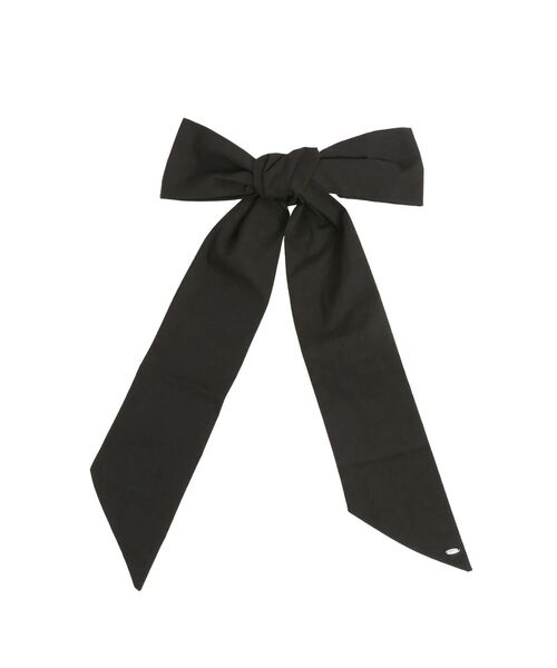 jouetie（ジュエティ）の「BIGリボンバレッタ（バレッタ/ヘアクリップ・レディース・ブラック/オフホワイト・FREE）」の14枚目の写真