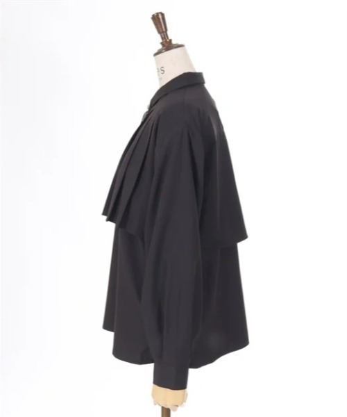 axes femme（アクシーズファム）の「チェーン付プリーツシャツ（シャツ/ブラウス・レディース・キナリ/ブルーグリーン/ブラック/グレー/ホワイト・FREE）」の11枚目の写真