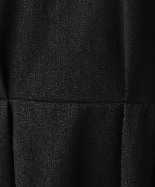 DRESKIP（ドレスキップ）の「◆【S-LL】チェック柄 ウエストタックワンピース（ワンピース・レディース・チャコールグレー/ブラック系1/ダークブラウン系1・04/03/02/01）」の7枚目の写真