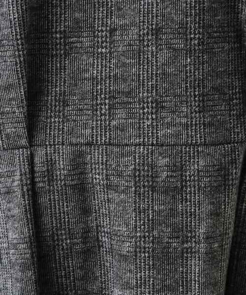 DRESKIP（ドレスキップ）の「◆【S-LL】チェック柄 ウエストタックワンピース（ワンピース・レディース・チャコールグレー/ブラック系1/ダークブラウン系1・04/03/02/01）」の15枚目の写真