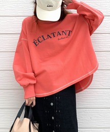 Q | 裏毛配色トレーナー(スウェット)