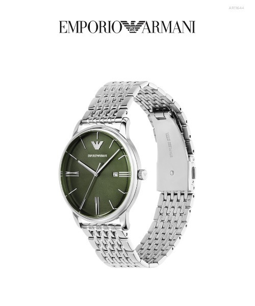 EMPORIO ARMANI(エンポリオアルマーニ)の「エンポリオ・アルマーニ 腕時計 メンズ アナログ ステンレス AR11644(アナログ腕時計・メンズ・シルバー・FREE)」の9枚目の写真