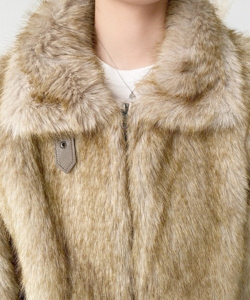 2WAYアレンジカラーファーブルゾン（ブルゾン）｜LOULOU select（ルル