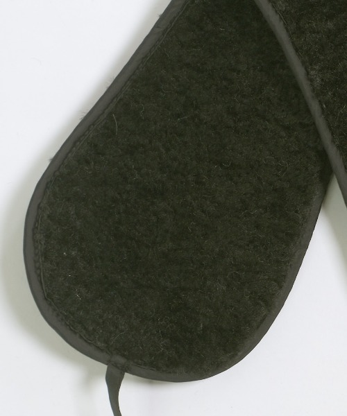 shopnikoniko（ショップニコニコ）の「耳当て ボア イヤーマフ もこもこ 紐付き 耳あて イヤマフ（イヤーマフ・レディース・ブラウン/ホワイト/ブラック・フリー）」の11枚目の写真