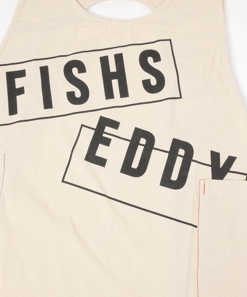 Fishs Eddy（フィッシュエディ）の「[Fishs Eddy(フィッシュエディ)]ＴＡＮＫＴＯＰエプロン（エプロン・レディース・ナチュラル/カーキ・FREE）」の5枚目の写真