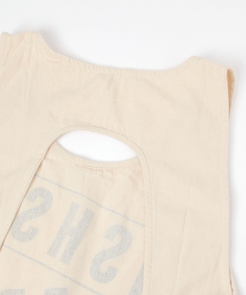 Fishs Eddy（フィッシュエディ）の「[Fishs Eddy(フィッシュエディ)]ＴＡＮＫＴＯＰエプロン（エプロン・レディース・ナチュラル/カーキ・FREE）」の6枚目の写真