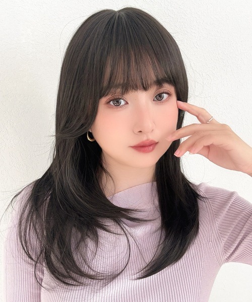 Brightlele（ブライトララ）の「「 フェザーロングレイヤー 」 ウィッグ レディース ロング セミロング 自然 フルウィッグ レイヤー（ウィッグ・レディース・その他4/その他1/その他2/その他3/その他5・フリー）」の7枚目の写真