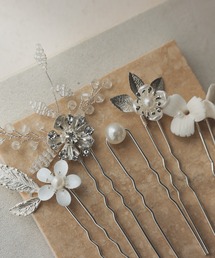 haremode（ハレモード）の「モチーフ5本セット パーティー ヘアピン（ヘアピン）」