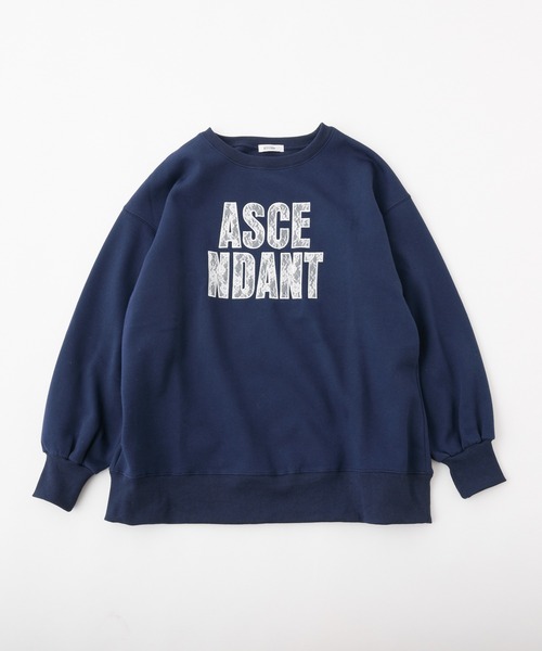 one after another NICE CLAUP（ワンアフターアナザーナイスクラップ）の「裏起毛アソートスウェット（スウェット・レディース・ネイビー/オフホワイト/チャコールグレー/ベビーピンク・FREE）」の6枚目の写真