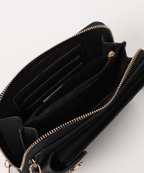 axes femme（アクシーズファム）の「花モチーフキルトポシェット