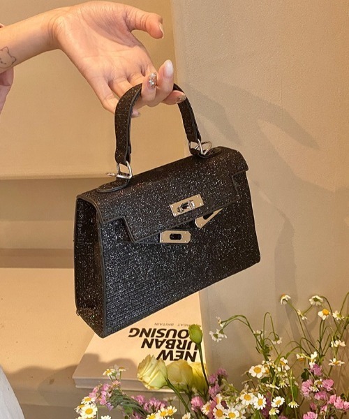L LABEL（エルラベル）の「ラメフラップショルダーバッグ（ショルダーバッグ・レディース・ブラック/シルバー/グレー/ベージュ・FREE）」の19枚目の写真