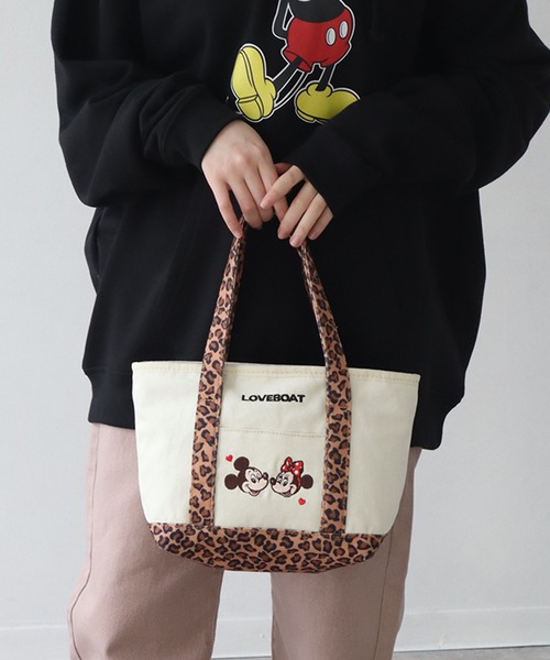【新品】ディズニーストア トートバッグ I LOVE DISNEY DOGS Disney Store Japan 