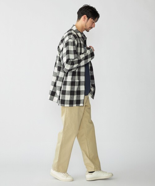 SHIPS(シップス)の「SHIPS: ベーシック チノ パンツ(スラックス・メンズ・ベージュ/カーキ/ネイビー・LARGE/MEDIUM/SMALL/X-LARGE)」の4枚目の写真