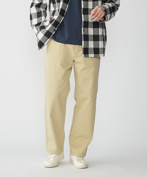 SHIPS(シップス)の「SHIPS: ベーシック チノ パンツ(スラックス・メンズ・ベージュ/カーキ/ネイビー・LARGE/MEDIUM/SMALL/X-LARGE)」の5枚目の写真