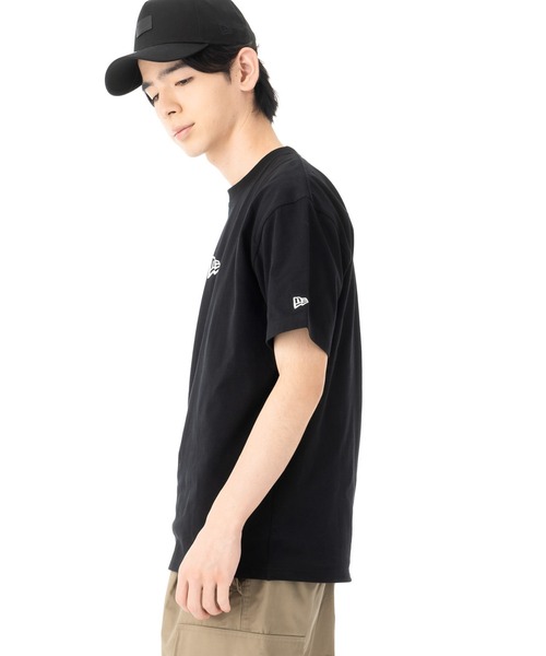 NEW ERA(ニューエラ)の「ニューエラ 半袖Tシャツ コットン フラッグロゴ(Tシャツ/カットソー・メンズ・ホワイト/ブラウン/ブラック/ベージュ/ブルー・XXL/L/M/XL/S)」の12枚目の写真