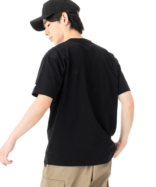 NEW ERA(ニューエラ)の「ニューエラ 半袖Tシャツ コットン フラッグロゴ(Tシャツ/カットソー・メンズ・ホワイト/ブラウン/ブラック/ベージュ/ブルー・XXL/L/M/XL/S)」の14枚目の写真