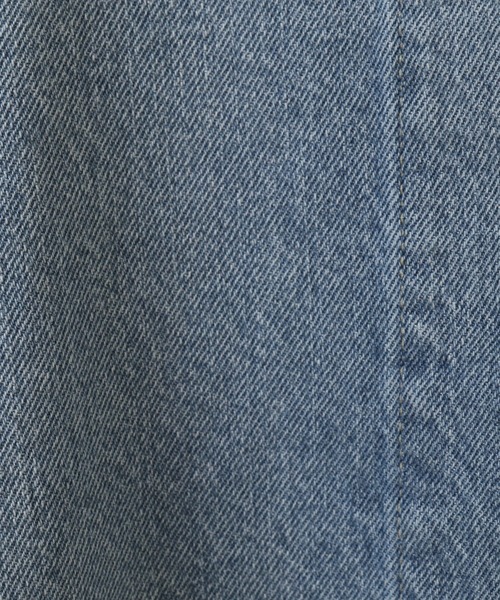 AMERICAN HOLIC（アメリカンホリック）の「デニムカバーオール（デニムジャケット・レディース・ライトインディゴブルー/インディゴブルー・L/M）」の8枚目の写真