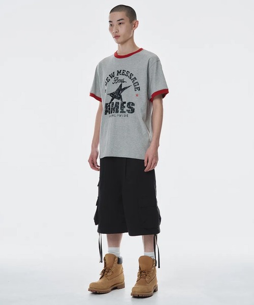tシャツ 「UNISEX」AMES WORLDWIDE ／ビンテージスターT レディース AMESーWORLDWIDE tシャツ 「UNISEX」AMES WORLDWIDE