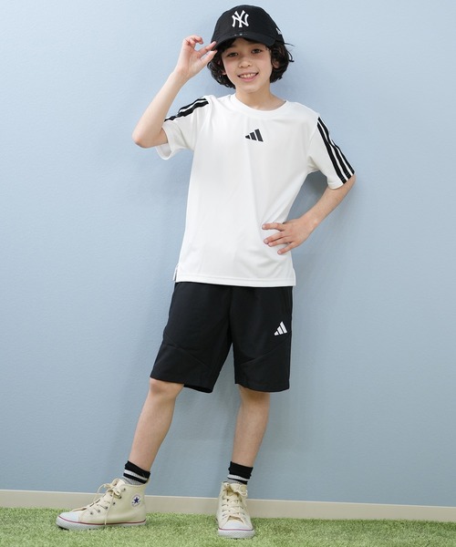 adidas(アディダス)の「adidas/アディダス All Sports Favorite キッズ ショーツ KRJ62(その他パンツ・キッズ・ブラック・130cm/140cm/150cm/160cm)」の4枚目の写真