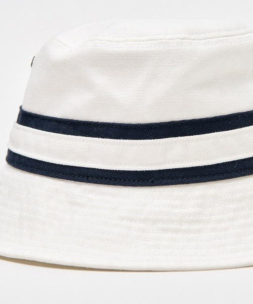 MUNSINGWEAR(マンシングウェア)の「【le coq sportif GOLF】コットンオックス バケットハットゴルフキャップ(ハット・メンズ・ホワイト/ベージュ/ネイビー/ネイビー×ホワイト/グレー・M/L)」の14枚目の写真