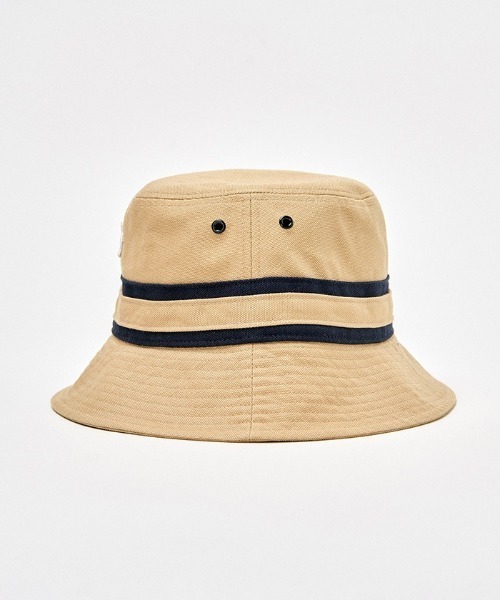 MUNSINGWEAR(マンシングウェア)の「【le coq sportif GOLF】コットンオックス バケットハットゴルフキャップ(ハット・メンズ・ホワイト/ベージュ/ネイビー/ネイビー×ホワイト/グレー・M/L)」の19枚目の写真