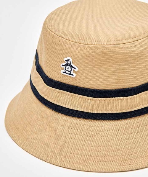 MUNSINGWEAR(マンシングウェア)の「【le coq sportif GOLF】コットンオックス バケットハットゴルフキャップ(ハット・メンズ・ホワイト/ベージュ/ネイビー/ネイビー×ホワイト/グレー・M/L)」の21枚目の写真