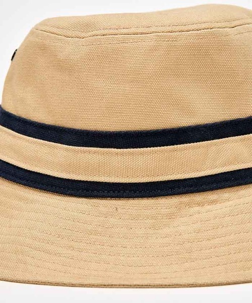 MUNSINGWEAR(マンシングウェア)の「【le coq sportif GOLF】コットンオックス バケットハットゴルフキャップ(ハット・メンズ・ホワイト/ベージュ/ネイビー/ネイビー×ホワイト/グレー・M/L)」の22枚目の写真