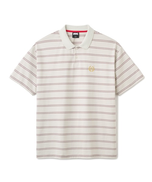 【美品】エフティーシー PRINTED STRIPE POLO L 23ss FTC (エフティーシー）PRINTED STRIPE POLO の通販サイト- birnest