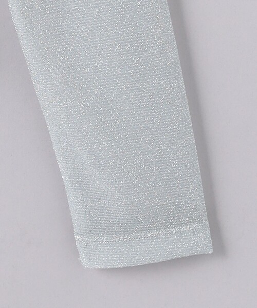 UNITED ARROWS（ユナイテッドアローズ）の「グリッターラメ ジャージー カットソー（Tシャツ/カットソー・レディース・シルバー/ブラック/ライトピンク/ゴールド・FREE）」の19枚目の写真