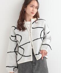 Cutie Blonde | 選べる3柄 ダブルZIPカーディガン(カーディガン/ボレロ)