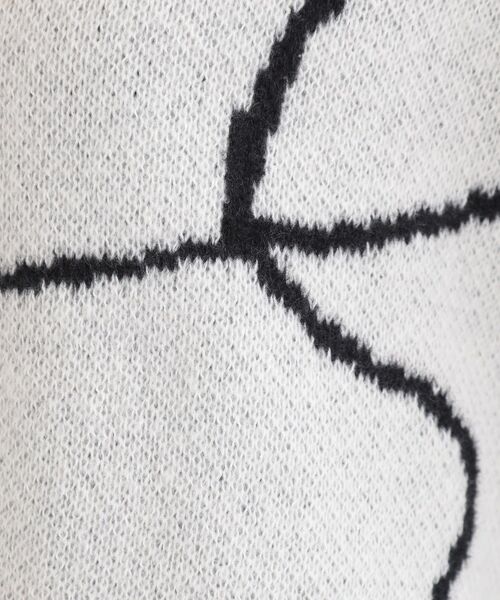 Cutie Blonde（キューティーブロンド）の「選べる3柄 ダブルZIPカーディガン（カーディガン/ボレロ・レディース・ネイビー系5/ライトイエロー系5/ブラック系4/ホワイト系4・00）」の8枚目の写真