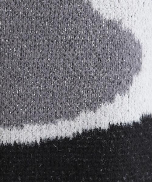 Cutie Blonde（キューティーブロンド）の「選べる3柄 ダブルZIPカーディガン（カーディガン/ボレロ・レディース・ネイビー系5/ライトイエロー系5/ブラック系4/ホワイト系4・00）」の16枚目の写真