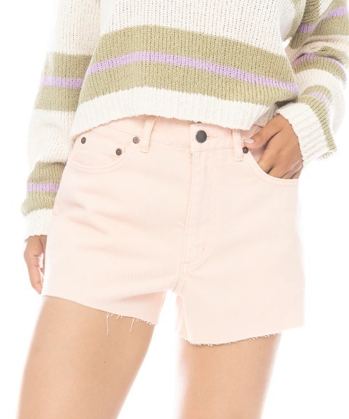BILLABONG(ビラボン)の「BILLABONG レディース HIGH TIDES DNM SHRT デニムパンツ 【2025年春夏モデル】/ビラボンカットオフデニムショートパンツ(デニムパンツ・レディース・ライトインディゴブルー/ブルー系その他/オレンジ系その他・24inch/25inch)」の3枚目の写真