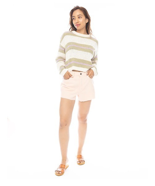 BILLABONG(ビラボン)の「BILLABONG レディース HIGH TIDES DNM SHRT デニムパンツ 【2025年春夏モデル】/ビラボンカットオフデニムショートパンツ(デニムパンツ・レディース・ライトインディゴブルー/ブルー系その他/オレンジ系その他・24inch/25inch)」の14枚目の写真