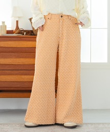 eLur（エラー）の「モザイク柄パンツ（デニムパンツ）」