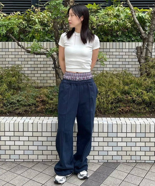 rsc.j パンツのみ D.HYGEN - Non-ply Yarn Lined Drop Crotch Cargo Wide Jogger