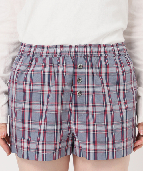Oriens JOURNAL STANDARD(オリエンス ジャーナルスタンダード)の「シャツクロスショートパンツ(その他パンツ・レディース・ピンク系その他/ブラウン/コバルトブルー・FREE)」の5枚目の写真
