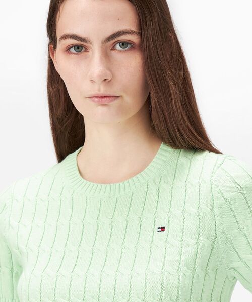 ニット セーター ショートスリーブ クルーネック セーター レディース BEAUTY＆YOUTH UNITED ARROWS ニット セーター コイルニット
