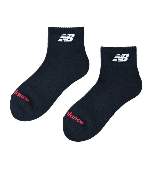 NEW BALANCE（ニューバランス）の「ジュニア3Pソックスショートレングス（ソックス/靴下・キッズ・ブラック/その他・X-SMALL/SMALL）」の3枚目の写真